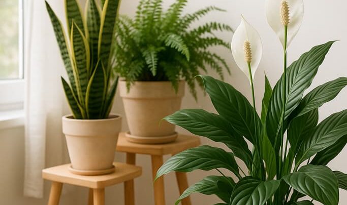 Rośliny, które naprawdę oczyszczają powietrze w domu