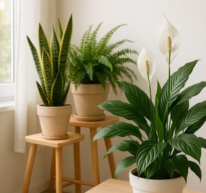 Rośliny, które naprawdę oczyszczają powietrze w domu