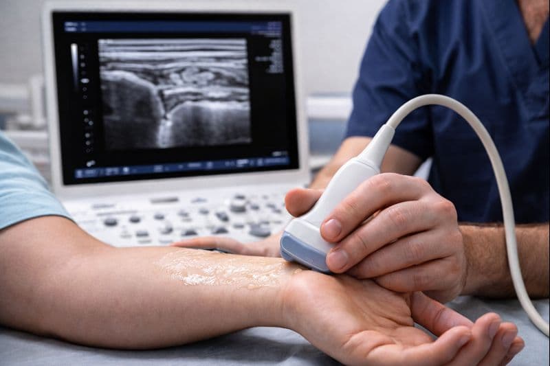 USG nadgarstka – kiedy ma sens i co naprawdę pokazuje