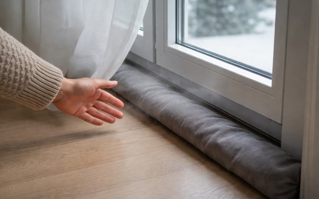 Dlaczego w domu czuć przeciąg mimo zamkniętych okien